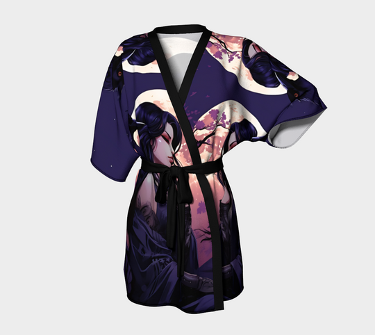 Raven Moon - Kimono Robe