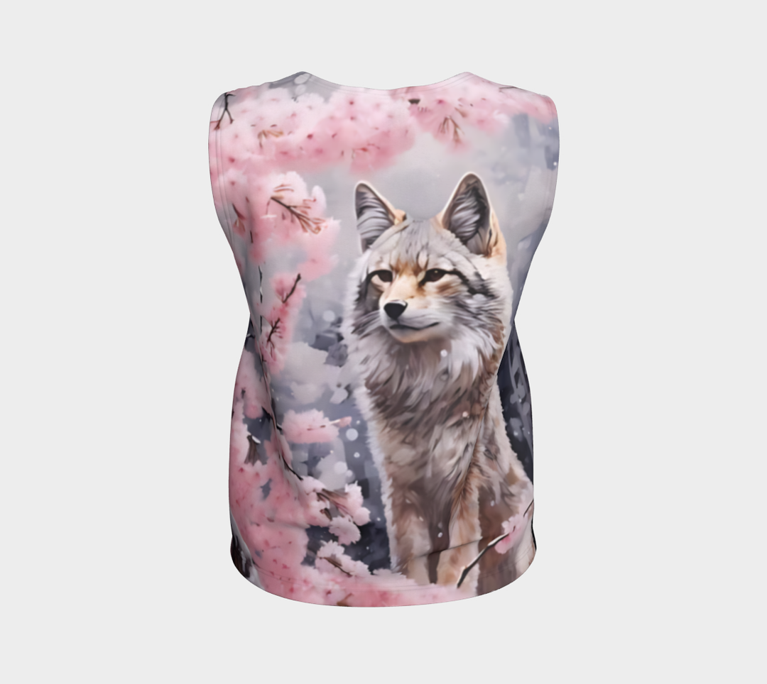 Cherry Blossom Fox - Tank Top