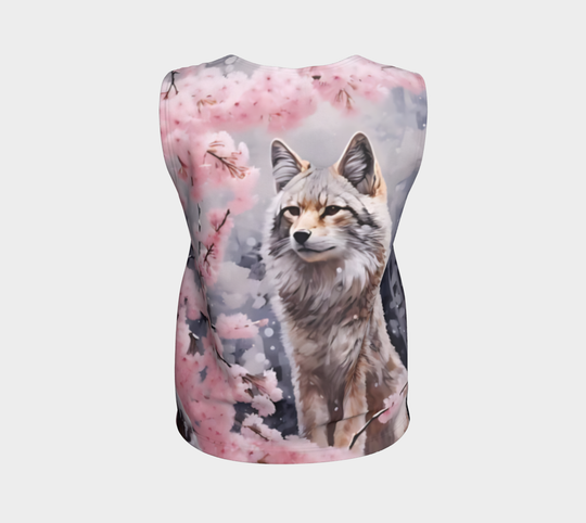 Cherry Blossom Fox - Tank Top