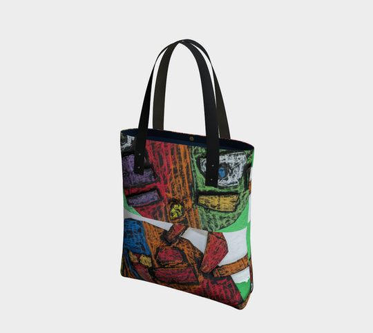 Mardi Gra Mask - Tote Options