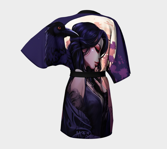 Raven Moon - Kimono Robe