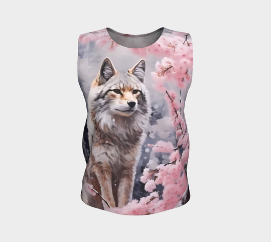 Cherry Blossom Fox - Tank Top