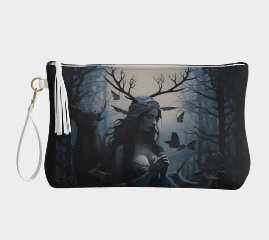 Spirit of the Stag - Vegan Leather Makeup Bag