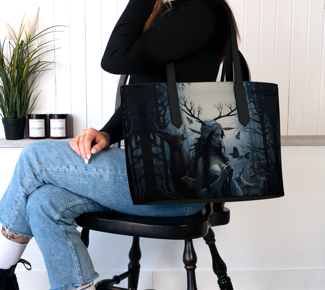 Spirit of the Stag - Vegan Leather Tote