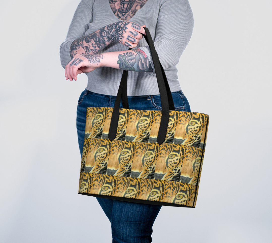 Cat's Eye - Vegan Leather Tote