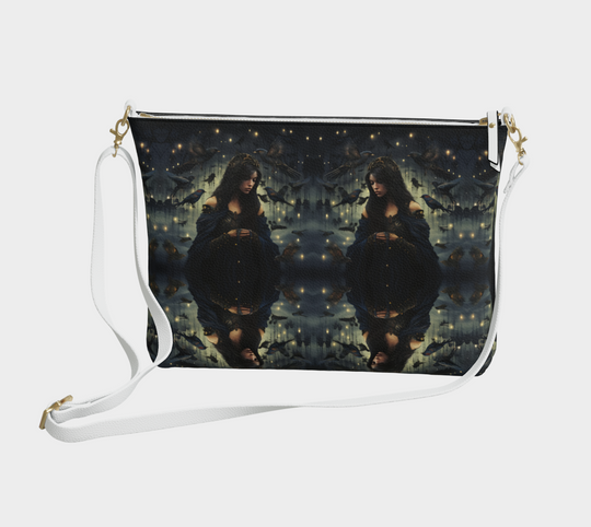 Birds of My Heart Reflection- Vegan Leather Purse