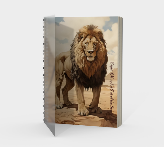 Fat of the Sea King Leo Spiral Notebook