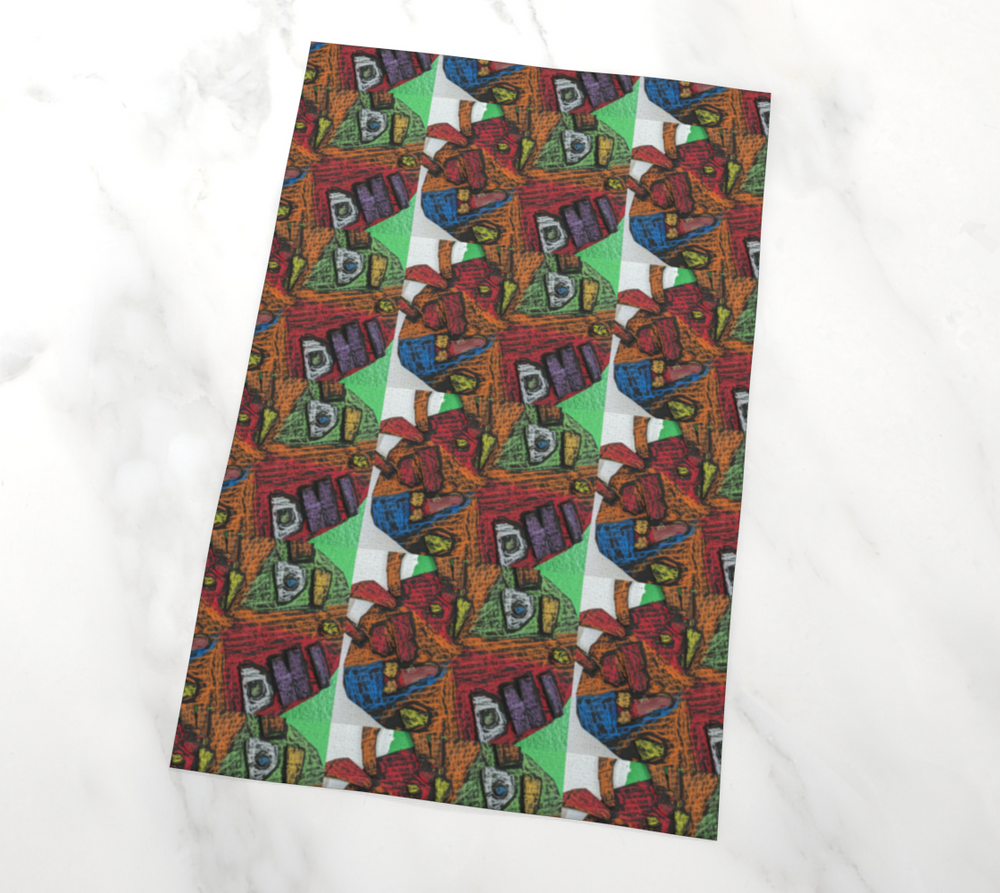 Mardi Gra Mask - Tea Towels