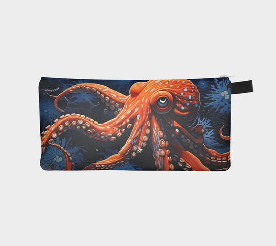 Fat of the Sea-Starfish Hunter Octopus - Pencil Case