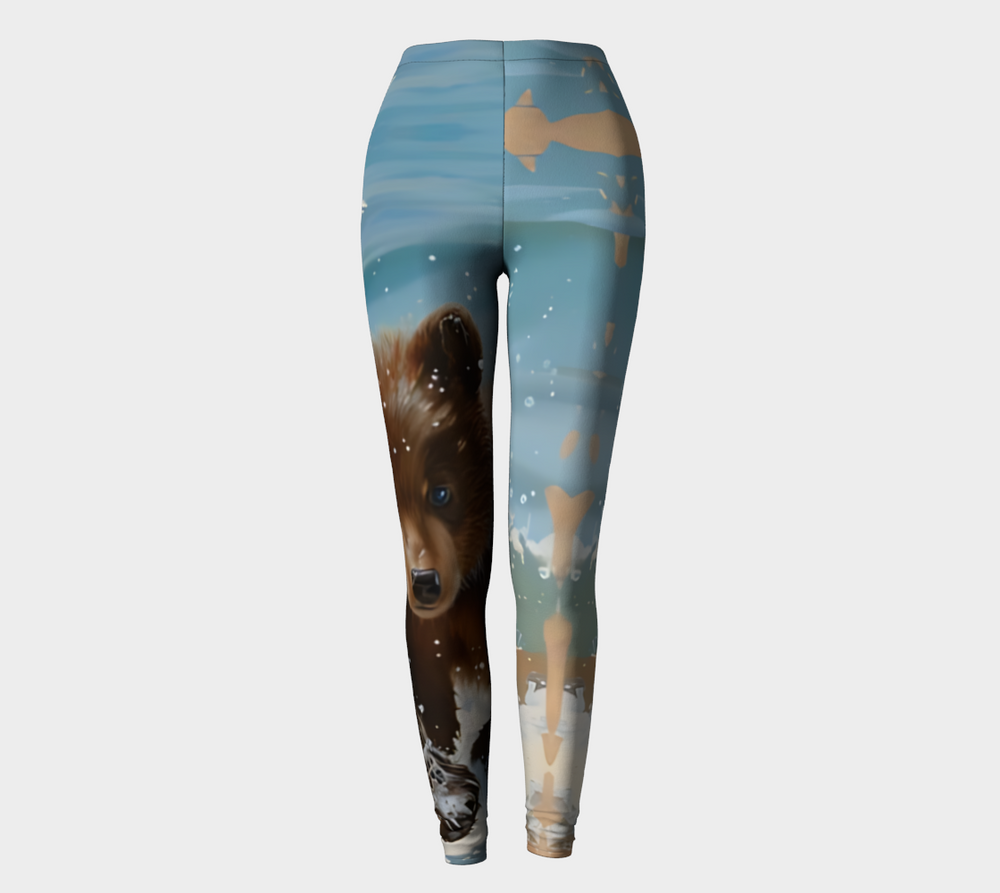 Bear Cubs Splash  -  Leggings