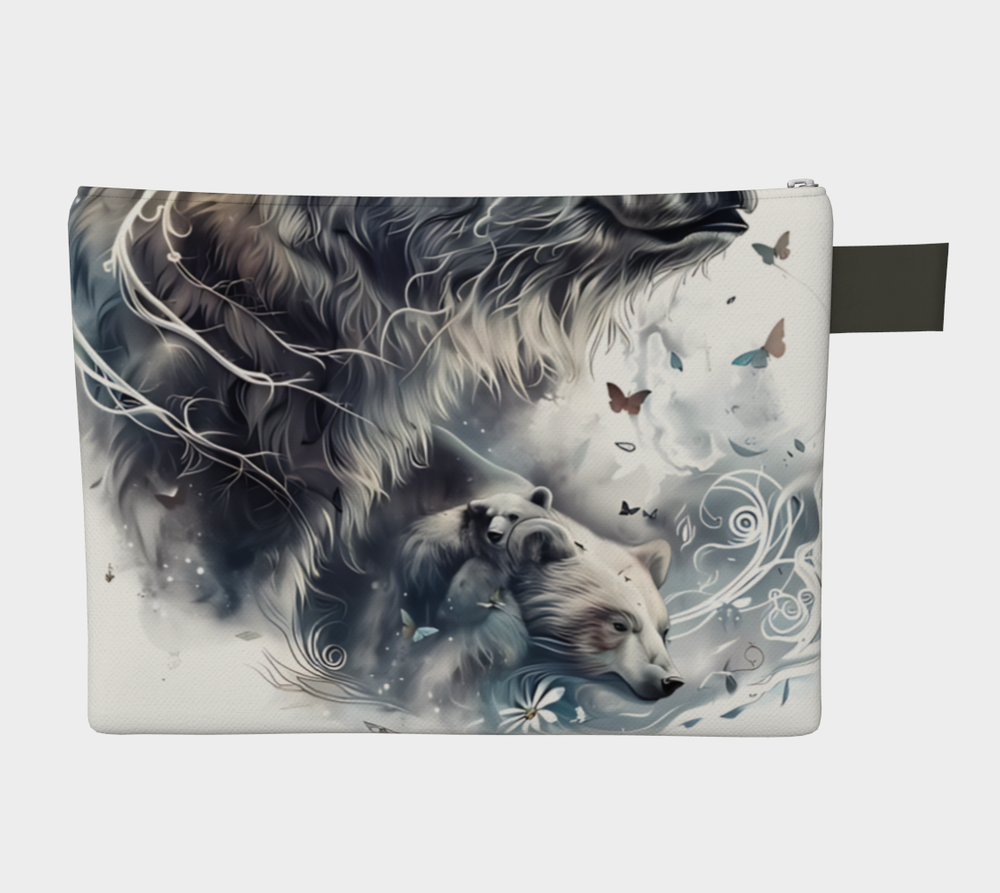 Spring is Calling: Bear Den Zipper Pouch