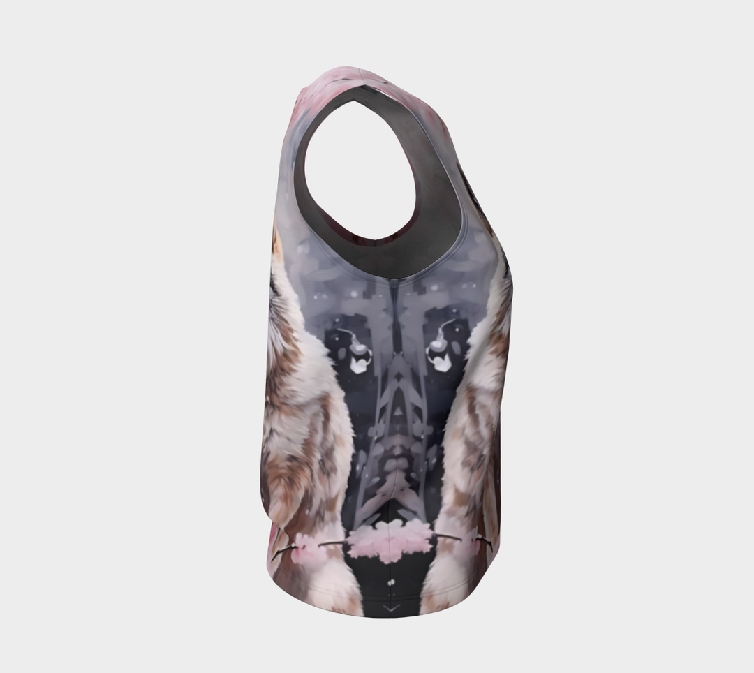 Cherry Blossom Fox - Tank Top