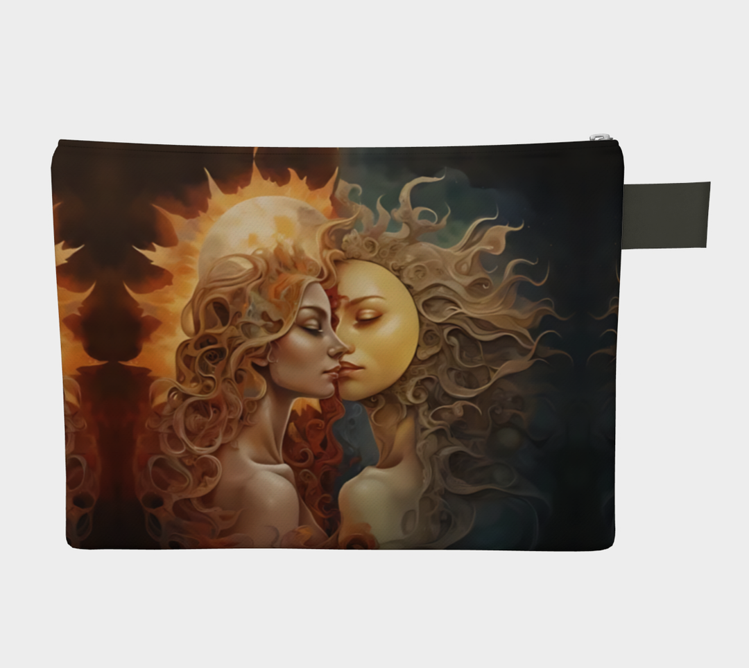 Women of Sun and Moon - Zipper Pouch