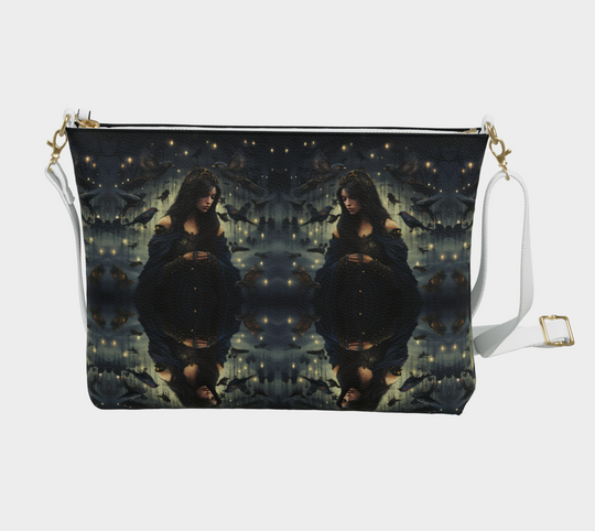 Birds of My Heart Reflection- Vegan Leather Purse