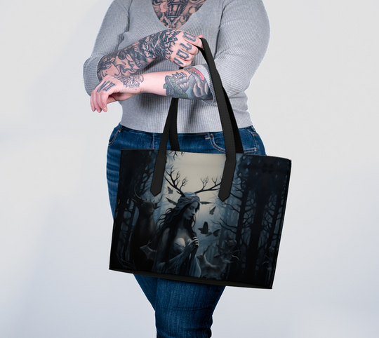 Spirit of the Stag - Vegan Leather Tote