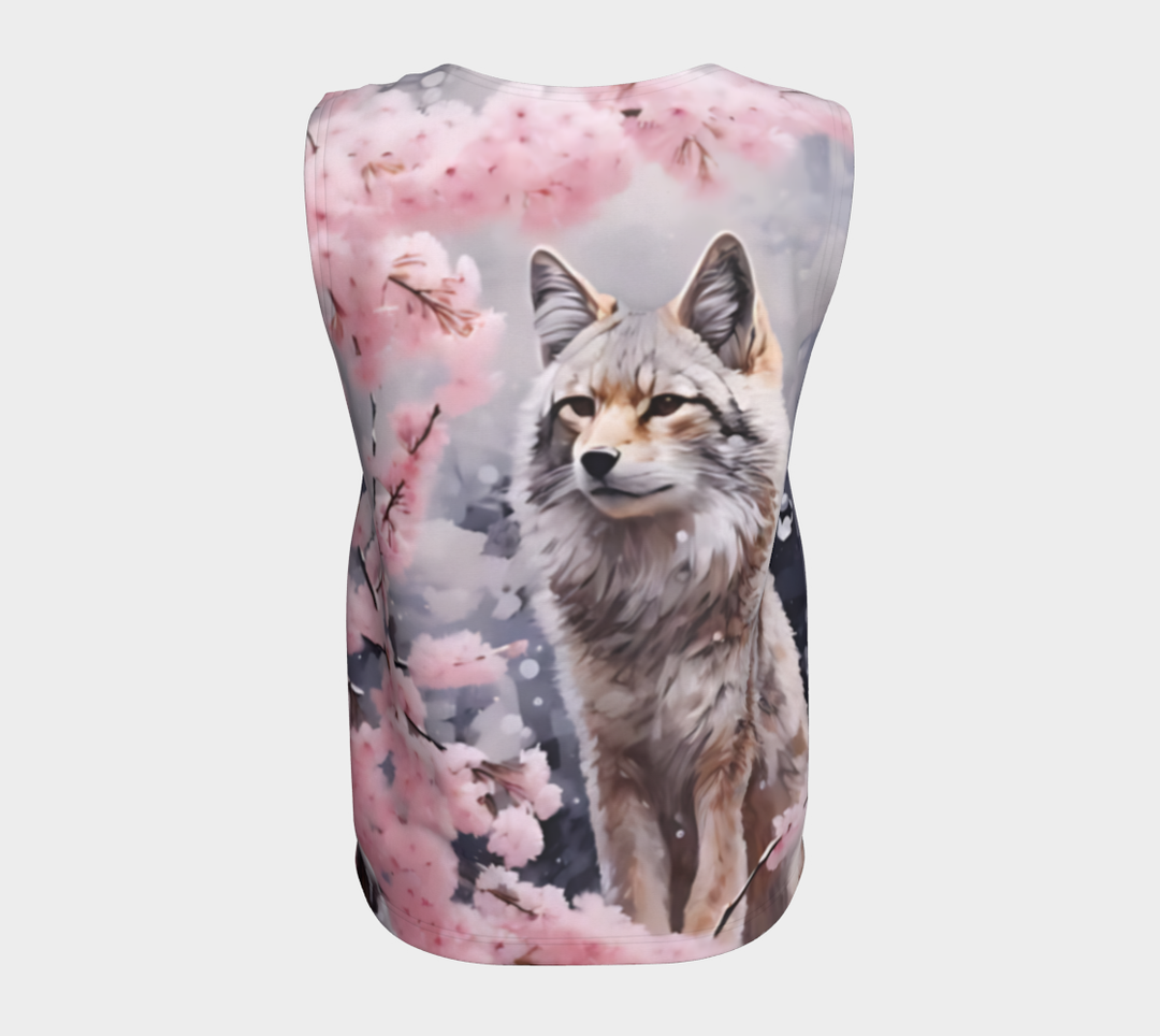 Cherry Blossom Fox - Tank Top