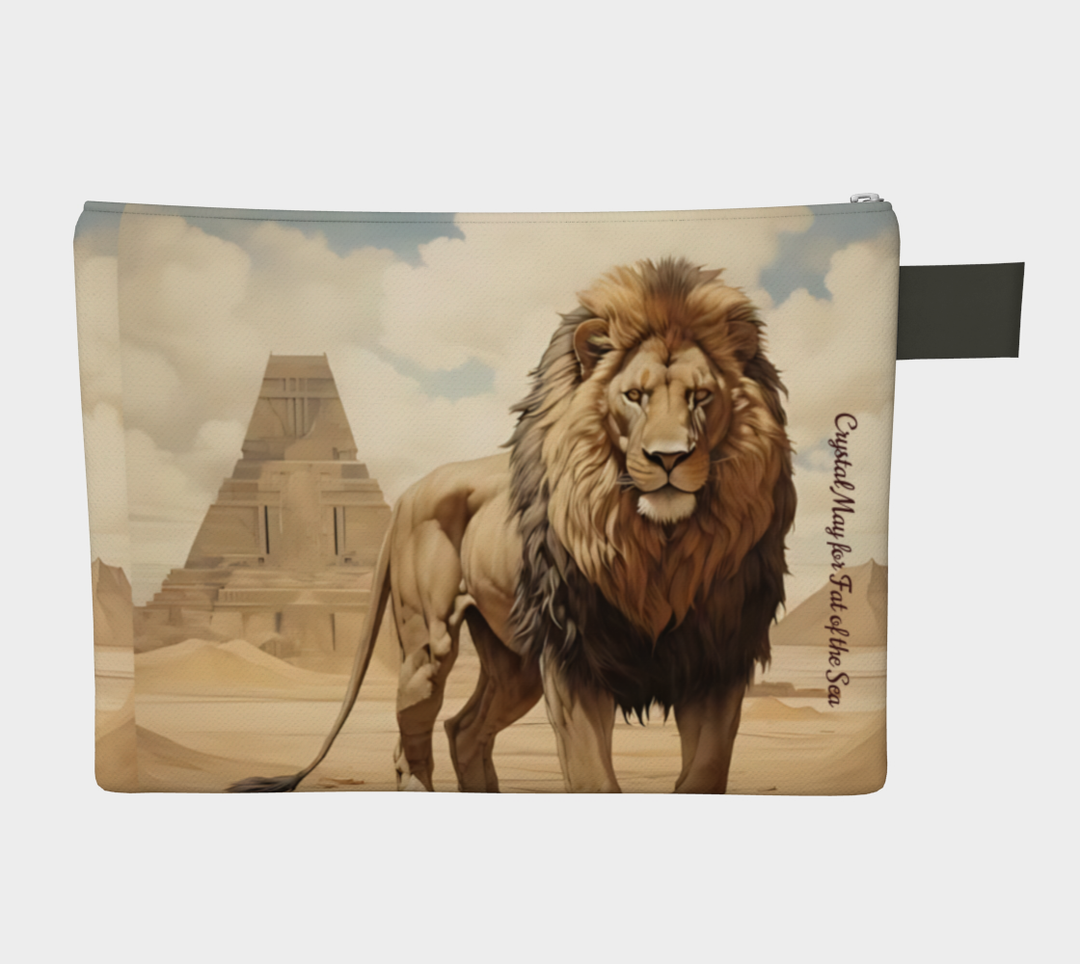 Fat of the Sea King Leo Zipper Pouch