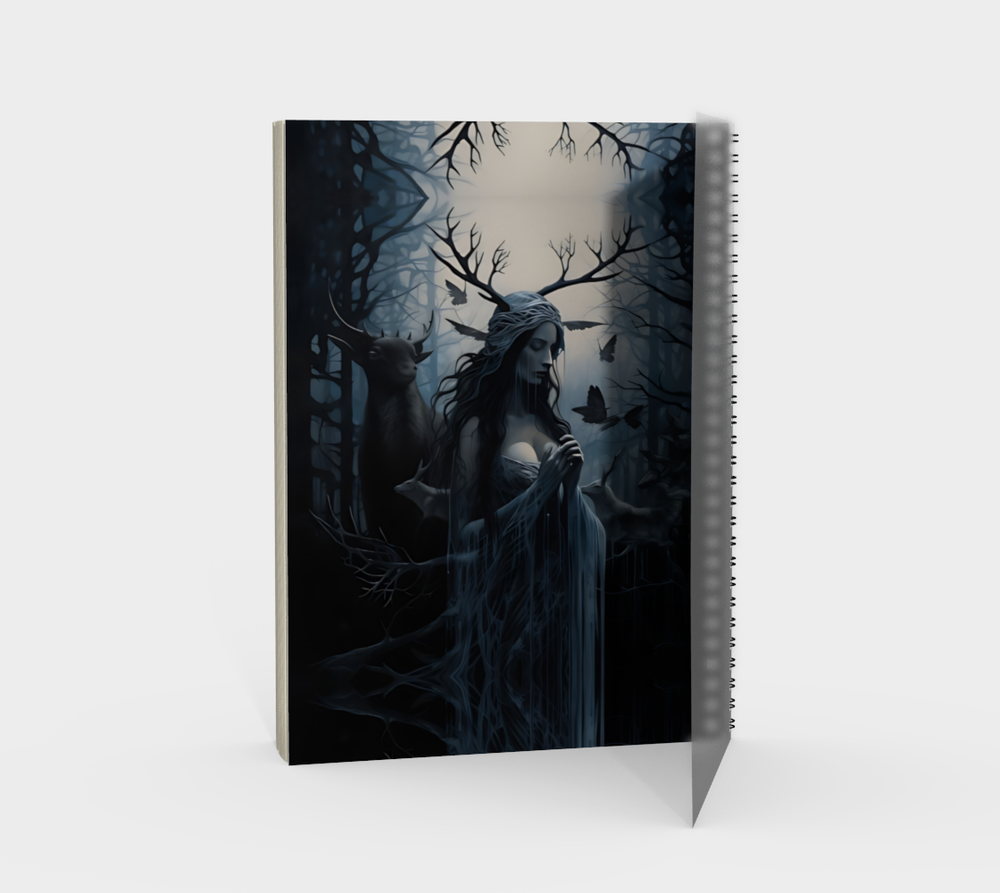 Spirit of the Stag - Spiral Notebook