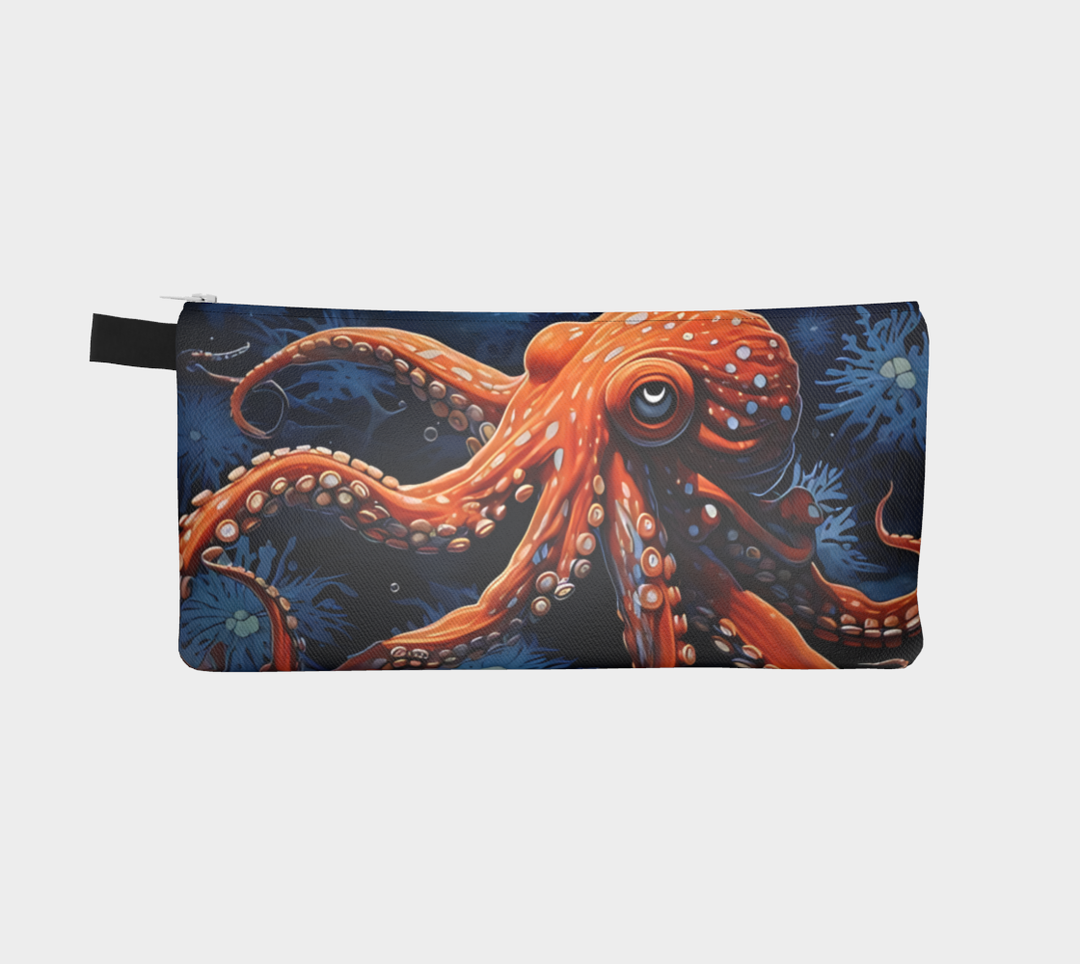 Fat of the Sea-Starfish Hunter Octopus - Pencil Case