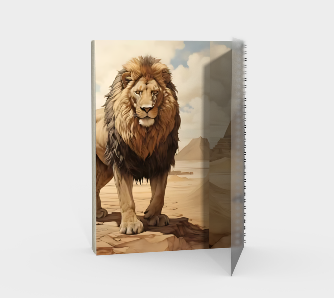 Fat of the Sea King Leo Spiral Notebook