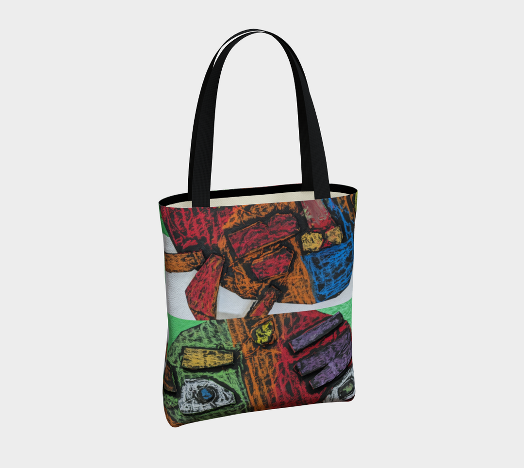 Mardi Gra Mask - Tote Options