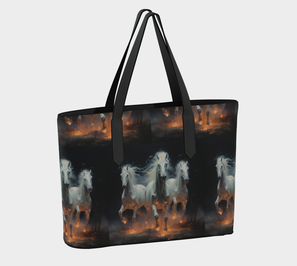 Fat of the Sea - Kelpie Stallion Run 2 - Vegan Leather Tote