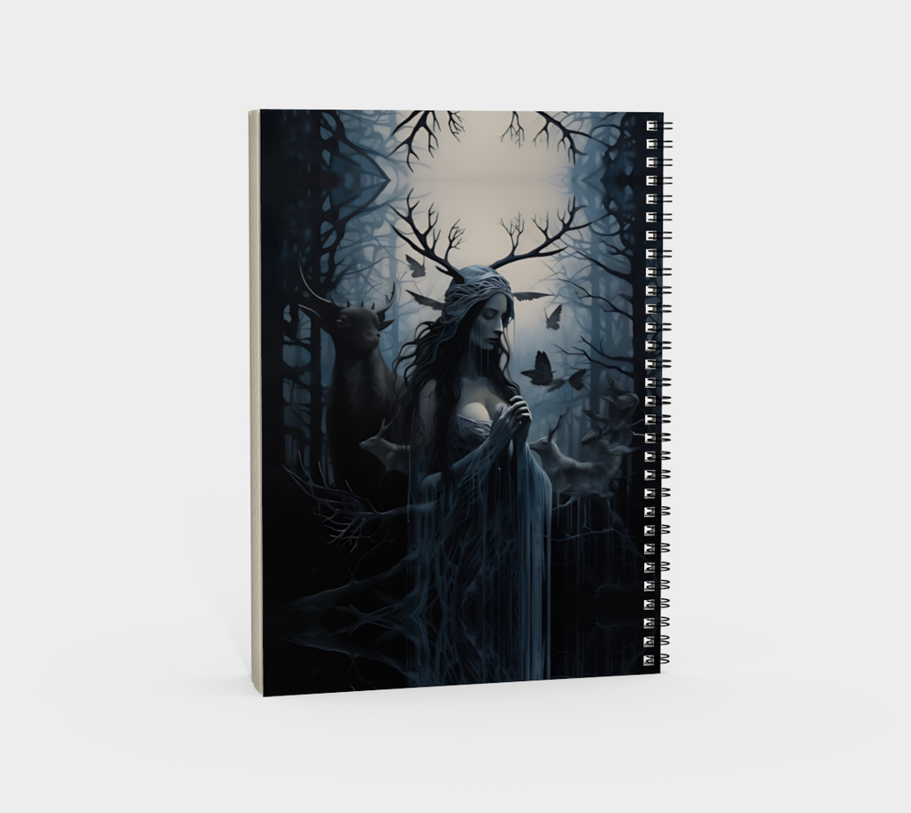 Spirit of the Stag - Spiral Notebook