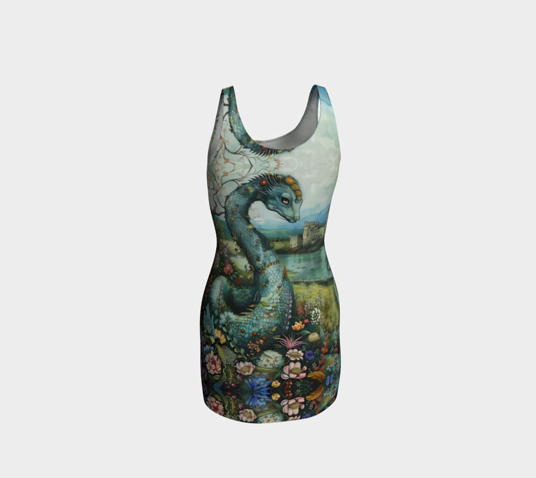 Fat of the Sea - Dreaming of Loch Ness- Bodycon Dress