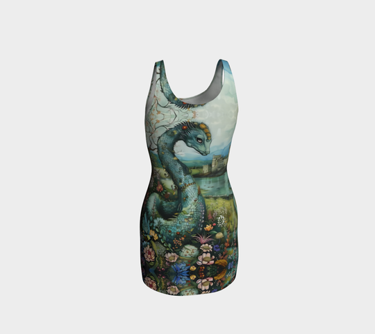 Fat of the Sea - Dreaming of Loch Ness- Bodycon Dress