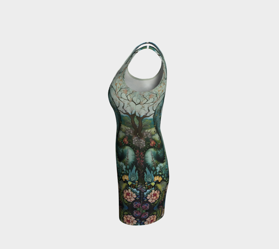 Fat of the Sea - Dreaming of Loch Ness- Bodycon Dress