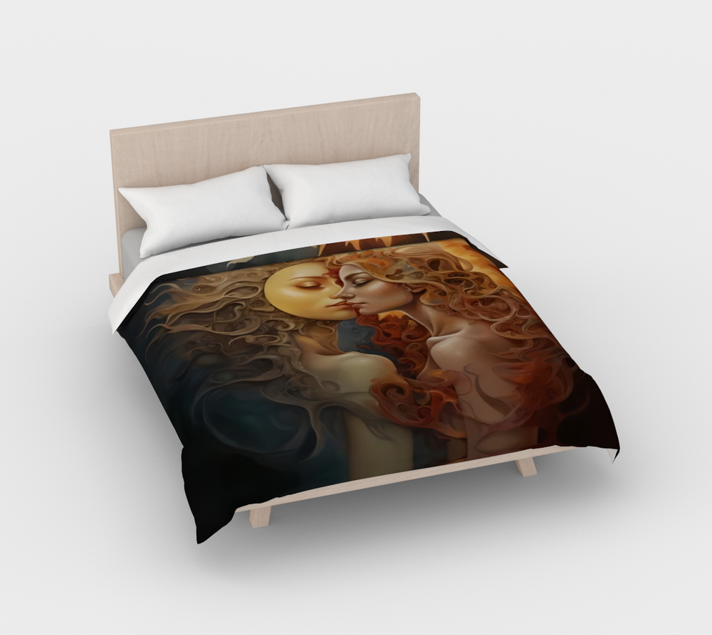 Women of Sun and Moon - Duvet Cover