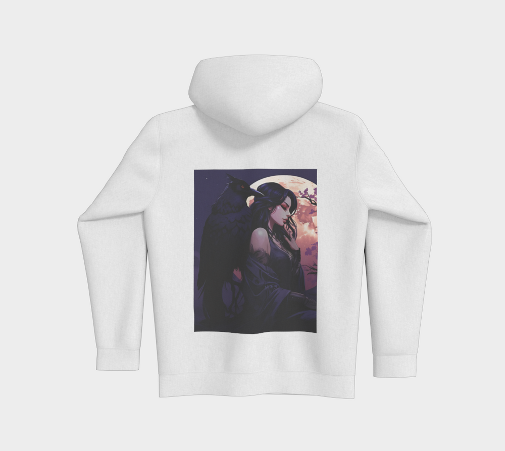 Raven Moon - Pullover Hoodie