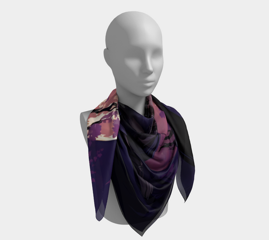 Raven Moon - Square Scarf