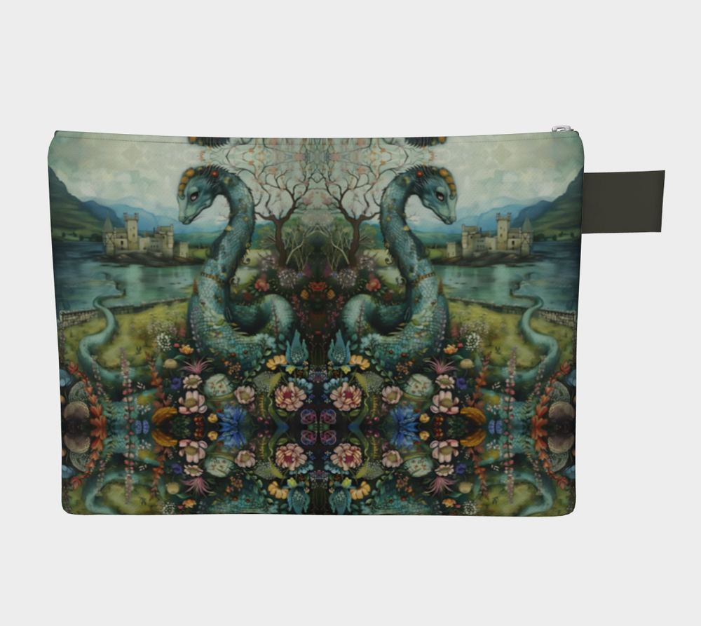 Fat of the Sea - Dreaming of Loch Ness- Zipper Pouch