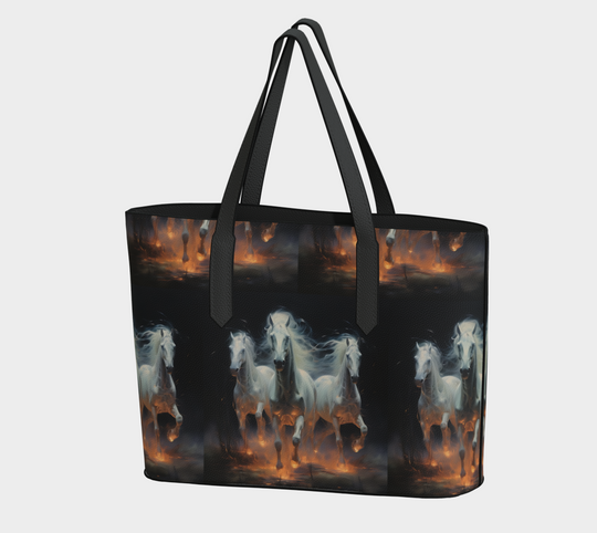 Fat of the Sea - Kelpie Stallion Run 2 - Vegan Leather Tote